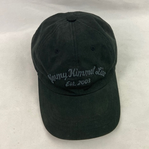 Jimmy Kimmel Live Black Dad Strapback Hat Cap - Picture 11 of 11